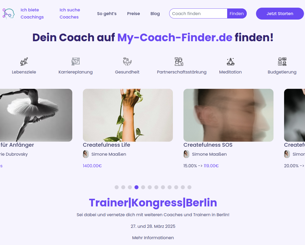 My-Coach-Finder Referenz